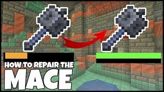 How To REPAIR THE MACE In MINECRAFT