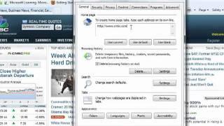 How to Change IE8 Home Page.mp4