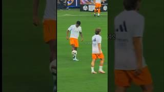 Rodrigo skills in Real Madrid training 