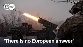 Where will European help fall short in replacing US military assistance to Ukraine? | DW News