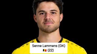 Young talent goalkeeper. Senne Lammens (GK) (22) #football #belgium #antwerp