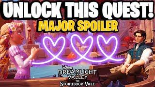 [Spoiler] Flynn & Rapunzel Reunion! (Secret Quest)  | Dreamlight Valley