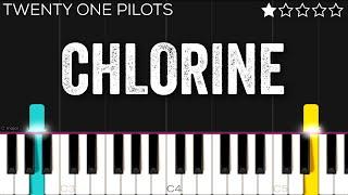 twenty one pilots - Chlorine | EASY Piano Tutorial