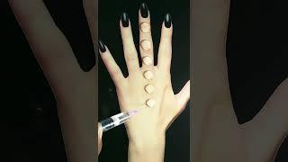 Simran Water Drop Mehndi Design #viral #simran #shorts #cool #cyn #easy #water #simplemehndi #2023