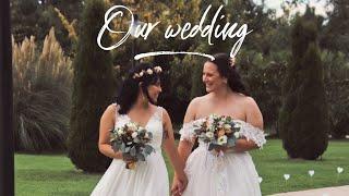 OUR WEDDING VIDEO | Emotional Lesbian Wedding | Sarah & Amélie