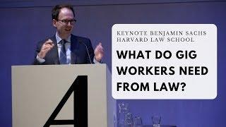 What do gig workers need from law?