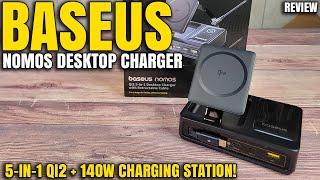 The Ultimate Desktop Charging Station! | Baseus Nomos 140W 5-In-1 Desktop Charger Review