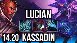 LUCIAN vs KASSADIN (MID) | Legendary, 44k DMG | EUW Master | 14.20