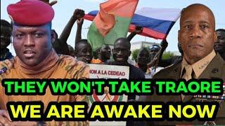 WHITE FOLKS JOIN BLACKS ALL-OVER THE WORLD TO SUPPORT IBRAHIM TRAORE AGAINST THREATS FROM AMERICA