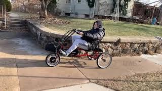 Sun EZ Tri Classic - Electric Recumbent Trike - Peter