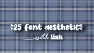 25 fonts cute aesthetic dafont