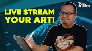 How to Live Stream and Record your Art!