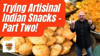 TRYING ARTISINAL INDIAN SNACKS - PART TWO! Unboxing "The Great Indian Snackbox" from Kaamik!