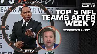 Stephen’s A-List gets a ‘D’ grade from Jeff Saturday  ‘Your list is TRASH’ ️ | First Take