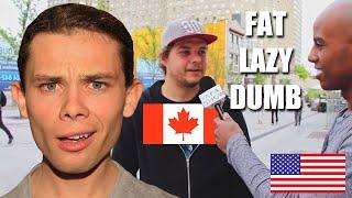 Australian Reacts To Canadian Stereotypes Of Americans!