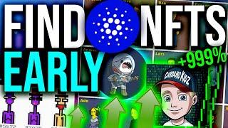 FIND CARDANO NFTs BEFORE They Go PARABOLIC!!! (Simple CNFT Guide)