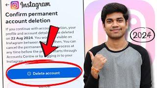 Instagram account delete kaise kare permanently | How to Delete Insta account permanently 2024