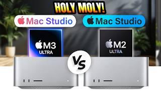 Mac Studio M3 ULTRA Vs M2 ULTRA - THE FASTEST MAC EVER!