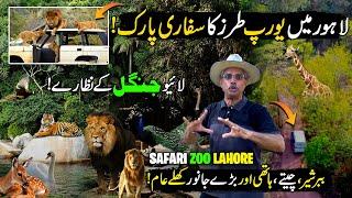 Exploring Lahore Safari Zoo | Live Zoo Like Europe | Amazing Place For Picnic | Discover Pakistan