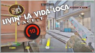 Livin' La Vida Loca - CS2, Faceit 3500 ELO, FACEIT HIGHLIGHT