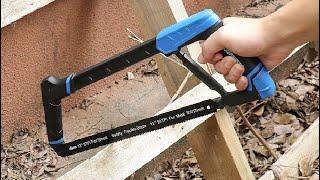 Irwin I 125 High Tension Hacksaw Review, Durable And Reliable Saw! It Works Perfect!