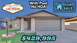 Affordable Single Story Home for Sale in Las Vegas | with Pool | Remodeled | No HOA | Home Tour