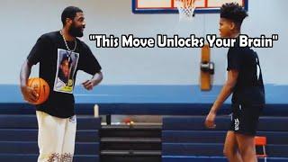 Kyrie Irving LEAKED Video! Teaches a Young Hooper His Secret Moves!