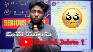 Sad News for CBSE Board Students ||YouTube Hacked ||Shobhit Bhaiya got Attacked 