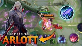 TRY THIS!!! BUILD ARLOTT JUNGLER IN MPL BY EVOS TAZZ OFFER POWER BUILD | BUILD TOP 1 GLOBAL ARLOTT