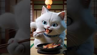 "Mr. Hunger’s Daily Routine  | Funny AI Cat Moments #CatLife #Shorts"