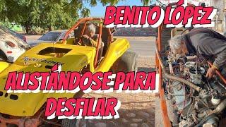 Colocando la Bomba de agua al carro 1/4 De Milla para llevarlo a desfilar️ Benito López