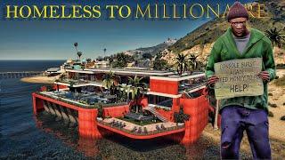 GTA 5 - THE STORY OF TRAP - HOMELESS TO MILLIONAIRE [FULL MOVIE]