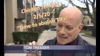 Tom Tresser on "Chicago Tonight" 2-5-20