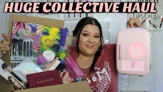 HUGE COLLECTIVE MAKEUP HAUL  MAKEUP FRIDGE, COLOURPOP, MAKEUP RVLTN, & MORE