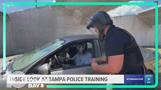 An inside look at intensive training for the Tampa Police Department