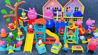 13 Minutes Satisfying with Unboxing Peppa Pig Playset， Cute Doll Toys Collection ASMR | Review Toys