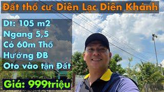 Bán đất Thổ cư Diên Lạc Diên Khánh| Nhà đất Diên Khánh Nha Trang| Nhà đất Nha Trang Khánh Hòa