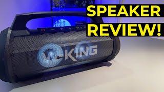 W-KING D10 Portable Bluetooth Speaker Review!