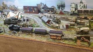 "Somewhere in France" WW1 WDLR train layout Warley NEC 2022