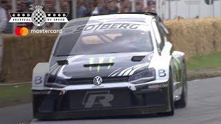 Petter Solberg's rugged FOS shootout run in 600hp Polo WRX