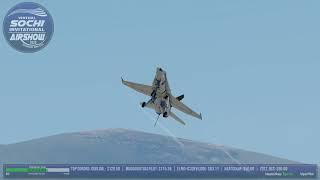 Virtual Sochi Invitational Airshow 2020: NASA High Alpha Maneuverability  Demonstration w/ NASA HARV