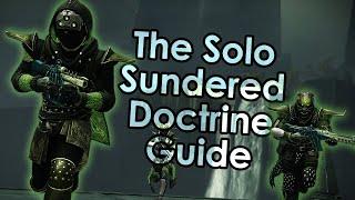 If you're gonna solo Sundered Doctrine... use this video, I guess.