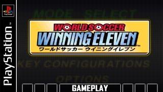 World Soccer Winning Eleven [PS1] Gameplay