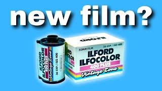 NEW Color Film From Ilford?