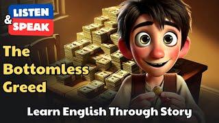 The Bottomless Greed | Learn English Through Story | Shadowing English Speaking Practice