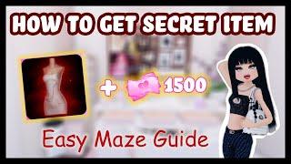 New Update Lana's Quest - Easy Maze Guide [ Dress To Impress ]