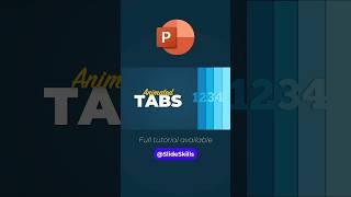 PRO Animated Tabs in PowerPoint