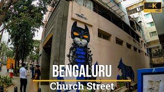 4K Virtual Walking Tour of Church Street | Bengaluru