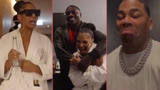 Nelly Is Jealous Of Akon After Coming Close With Ashanti ‘She Belongs Only Me, Wedding Is Scheduled’