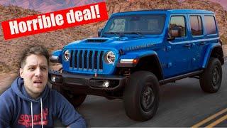 WHY ON EARTH would you pay this much for a WRANGLER?!?